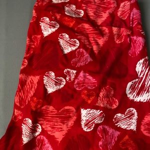 LulaRoe TC Heart Leggings